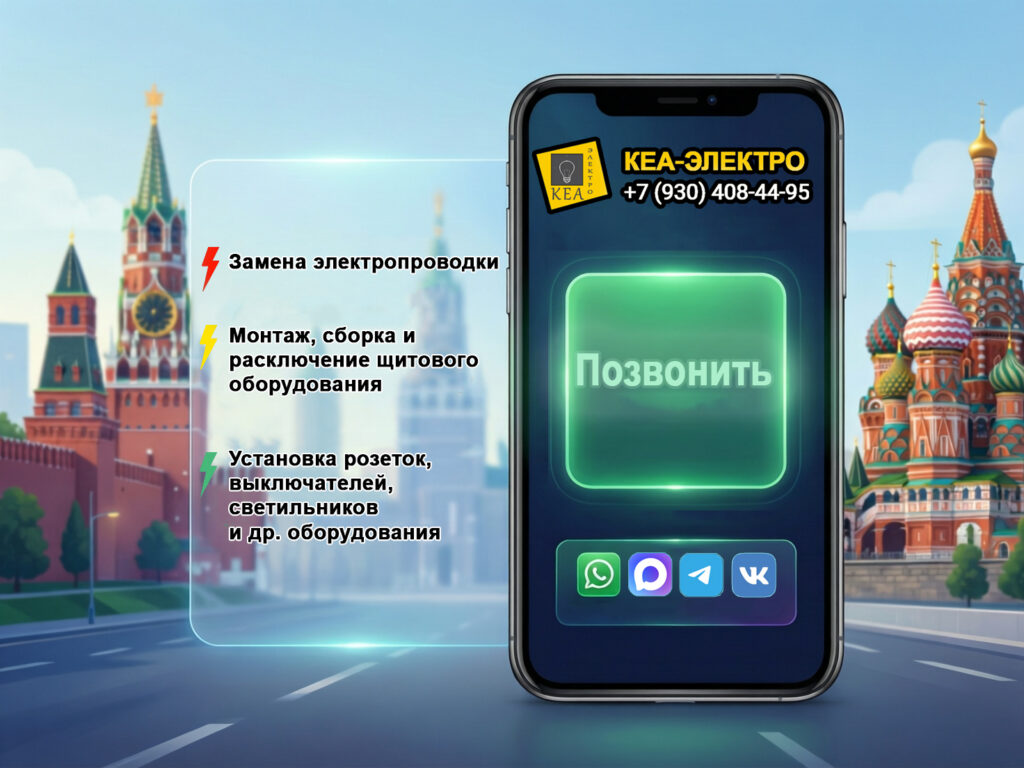 Контакты компании КЕА-ЭЛЕКТРО в Москве